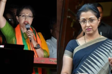 பெண்களை மேலும் கீழும் பார்ப்பவர்களுக்குதான் பாஜகவில் பதவி - விளாசிய பிரபலம்!