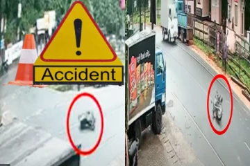 சாரதியின் கவனக்குறைவால் ஏற்பட்ட பாரிய விபத்து..! (படங்கள்)