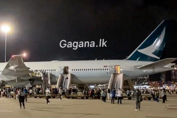 මගීන් 293ක් සමඟ ගුවන් යානයක් අනතුරට ලක්වෙයි..