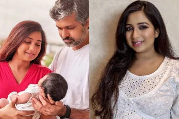 முதன் முறையாக மகனின் கொள்ளை அழகு புகைப்படத்தை வெளியிட்ட பாடகி ஸ்ரேயா கோஷல்!