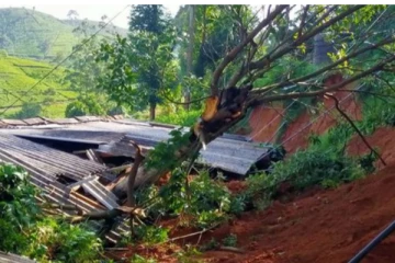 மண்சரிவில் சிக்கிய இரண்டு வீடுகள் ; நால்வர் பலி