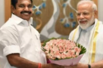 பிரதமர் - தமிழக முதலமைச்சர் சந்திப்பு! ஜெயலலிதாவின் நினைவிடத்தைத் திறந்து வைக்க அழைப்பு