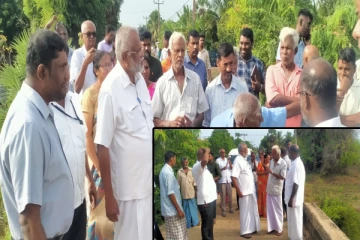 கிளிநொச்சிக்கு களவிஜயம் செய்த டக்ளஸ் - காணி நீர் வீண்விரயம் தொடர்பில் கலந்துரையாடல்(Video)