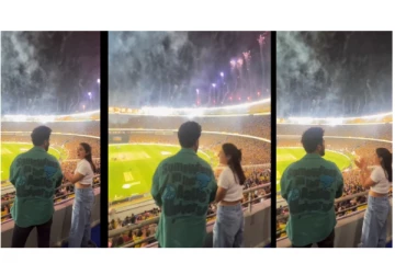 Viral Video: சிஎஸ்கே வெற்றியை மைதானத்தில் கொண்டாடிய சாரா அலிகான்