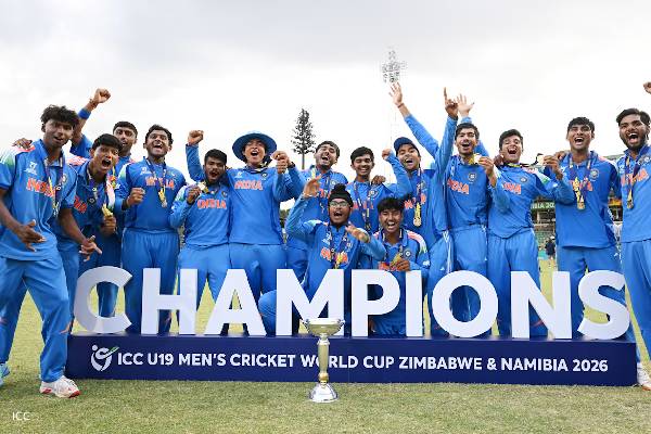 U19 world cup 2026 won by india