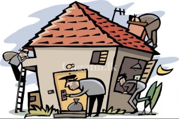 හිටපු ක්‍රිකට් ක්‍රීඩකයකුගේ නිවසට හොරු පනී..