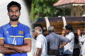 மன்னாருக்கு கொண்டுவரப்பட்டது தேசிய கால்பந்தாட்ட வீரர் டக்சன் பியூஸ்லஸின் பூதவுடல்