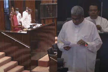 இடைக்கால வரவு - செலவுத் திட்ட ஒதுக்கீட்டுச் சட்டமூலம் தொடர்பான விவாதம் (நேரலை)