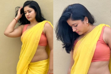 பூனம் பஜ்வா சேலையில் செம ஹாட் போஸ்