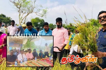 திருகோணமலையில் இடம்பெற்ற பெரும்போக நெல் அறுவடை விழா