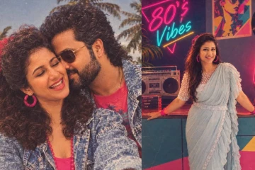 80s டிரண்ட் லுக்கில் நடிகை ஆல்யா மானசா வெளியிட்ட கலக்கல் போட்டோஸ்...