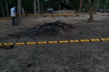 புதுக்குடியிருப்பு பகுதியில் இடம்பெற்ற குண்டு வெடிப்பில் பெண்ணொருவர் காயம்