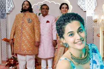 ஆனந்த் அம்பானி திருமணத்தில் ஏன் கலந்து கொள்ளவில்லை? நடிகை டாப்ஸி கொடுத்த விளக்கம்