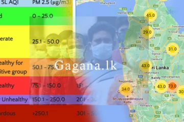 සංවේදී පුද්ගලයින්ට අනතුරු ඇඟවීමක්. - එළියට බහිද්දී මේ ගැන සැලකිලිමත් වන්න.