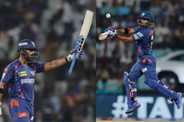 ராக்கெட் சிக்ஸர்களை பறக்கவிட்ட பூரன்! குஜராத் டைட்டன்ஸை அதிரடியாக வீழ்த்திய லக்னோ (வீடியோ)