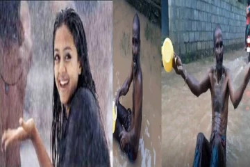 மேகம் கருக்குது தக்குசிக்கு தக்குஜின் - கால்வாய்  தண்ணீரில் உல்லாச குளியல் போட்ட முன்னாள் கவுன்சிலர்