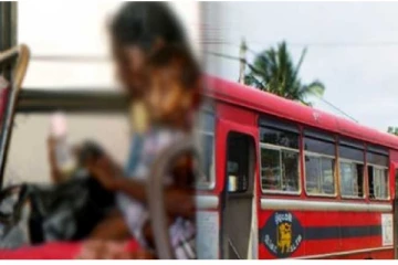 பேருந்தில் பயணித்தவேளை வெளியே தலையை நீட்டிய குழந்தைக்கு நேர்ந்த துயரம்