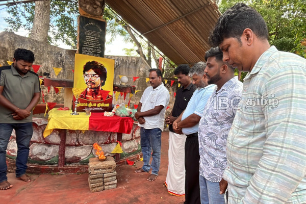 வவுனியாவில் உணர்வுபூர்வமாக அனுஸ்டிக்கப்பட்ட தியாகதீபம் திலீபனின் நினைவேந்தல் | Commemoration Of Thileepan In Vavuniya Today