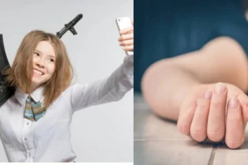 துப்பாக்கியை நெஞ்சில் வைத்து செல்பி - இளம் பெண்ணுக்கு நேர்ந்த கொடுமை!