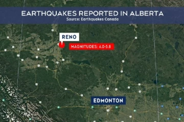 அல்பர்ட்டாவின் நில அதிர்வு இயற்கையானதல்ல!