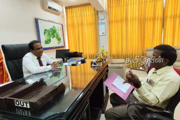 முல்லைத்தீவு மாவட்ட செயலாளர் மற்றும் ரவிகரன் எம்.பி சந்திப்பு | Mullaitivu District Secretary Ravikaran Mp Meet