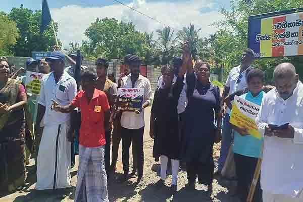 தையிட்டி விகாரைக்கு எதிராக இன்றும் போராட்டம் | Protest Continues Jaffna Thaiyiddy Buddhist Temple