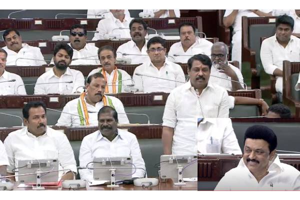 மத்திய அரசிடம் பணம் வாங்கி கொடுங்க நயினாருக்கு கோரிக்கை விடுத்த அப்பாவு சிரிப்பலையில் முதலமைச்சர்..! - தமிழ்நாடு