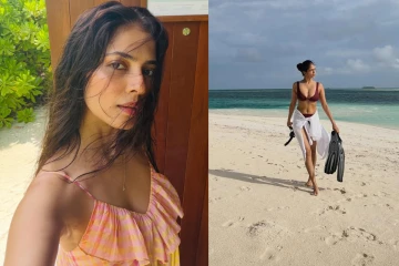 மாலத்தீவில் Vacation-ஐ கொண்டாடும் நடிகை மாளவிகா மோகனன்.. சமீபத்திய புகைப்படங்கள் இதோ