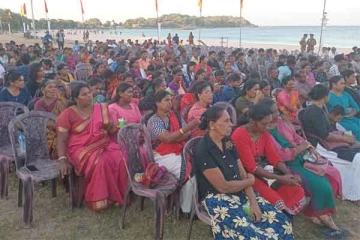 திருகோணமலையில் அரியநேத்திரனுக்கு அமோக ஆதரவுடன் தேர்தல் பரப்புரை கூட்டம்