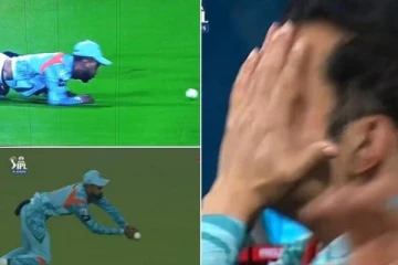 2 ரன்னில் இருந்த தினேஷ் கார்த்திக் கேட்சை தவறவிட்ட கே.எல் ராகுல்! கோபமடைந்த மெண்டார் கம்பீர் வீடியோ