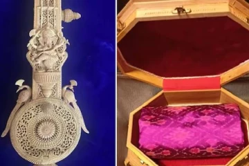 பிரான்ஸ் முதல் பெண்மணிக்கு பட்டுச் சேலை: பரிசுமழை பொழிந்த இந்திய பிரதமர்