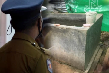 கிளிநொச்சி தண்ணீர் தொட்டியில் பொலிஸாருக்கு காத்திருந்த அதிர்ச்சி