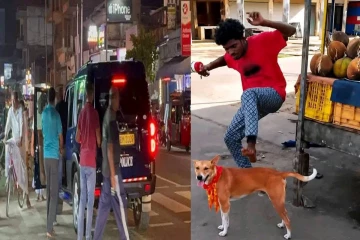 பாதயாத்திரீகர்களுடன் பயணித்த நாயை உதைத்த நபர் ; நீதிமன்றம் பிறப்பித்த உத்தரவு