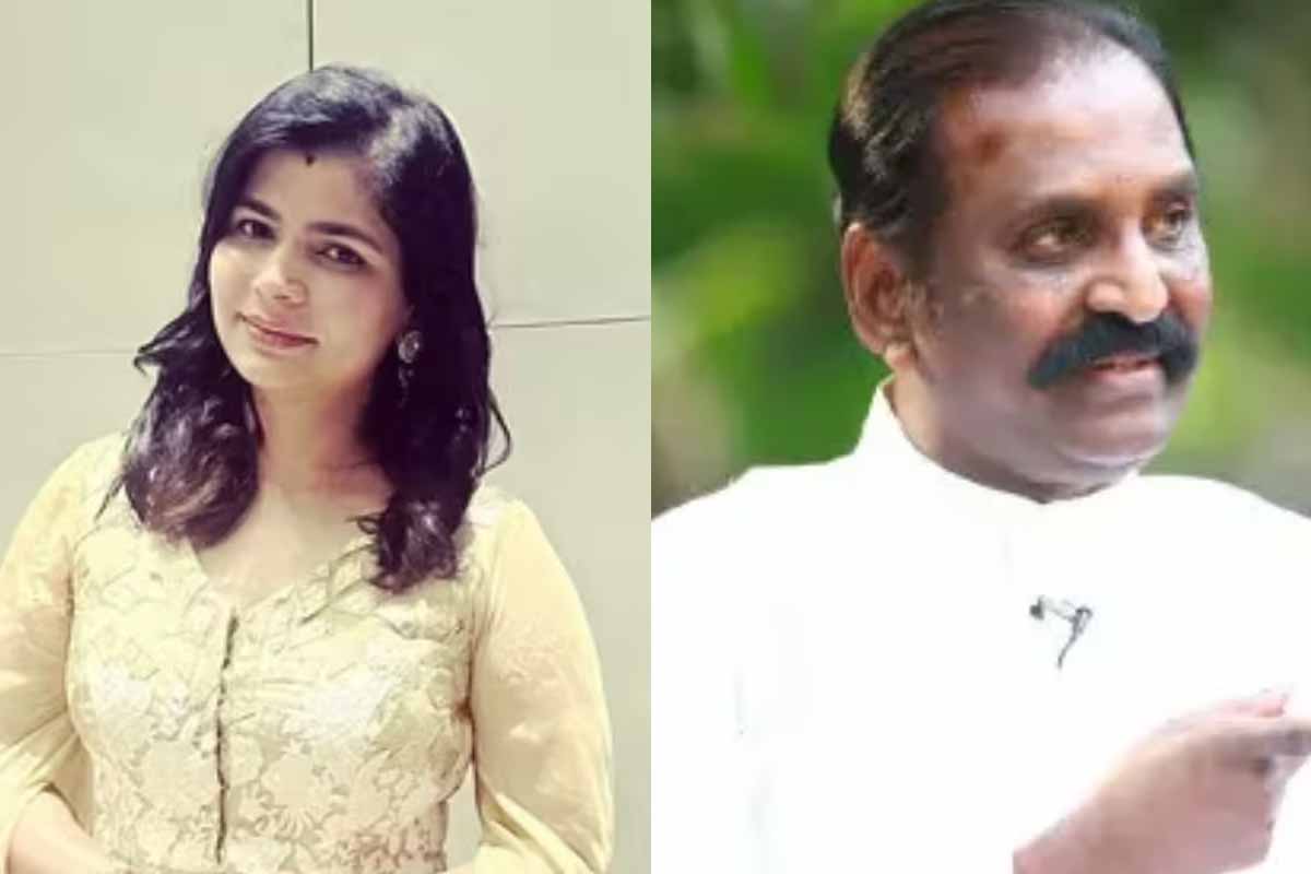 ஞான பீட விருது: விமர்சித்த சின்மயி- என்ன சொல்லியிருக்கிறார்? | Chinmayi Post Against Vairamuthu ஞான பீட விருது: விமர்சித்த சின்மயி- என்ன சொல்லியிருக்கிறார்? | Chinmayi Post Against Vairamuthu