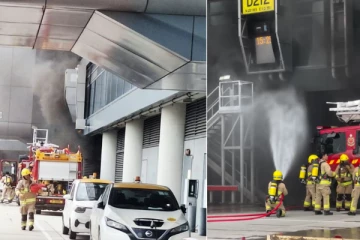 ஹொங்கொங் சர்வதேச விமான நிலையத்தில் தீப்பரவல் ; அச்சத்தில் பயணிகள்