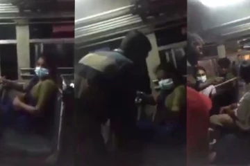 බස් රථයකදී තරුණියකට දෙන්නෙක් අතවර කරද්දි තරුණයෙක් වීඩියෝ කරමින් කළ දේ මෙන්න.(VIDEO)