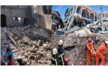 ஹைதியில் ஏற்பட்ட பயங்கர நிலநடுக்கம் - பலி எண்ணிக்கை 2000ஐ கடந்தது - மழையால் மீட்பு பணி தாமதம்!