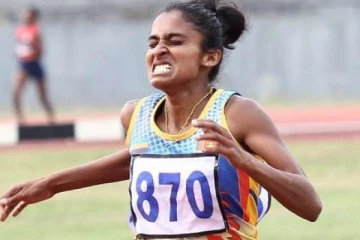 100வது மெய்வல்லுனர் போட்டியில் கயந்திகா  புதிய சாதனை