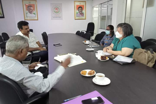 இலங்கை தொழிலாளர் காங்கிரசுக்கும் சர்வதேச தொழிலாளர் அமைப்புக்கும் இடையில் கலந்துரையாடல் | Cwc And International Labororganization Discussion இலங்கை தொழிலாளர் காங்கிரசுக்கும் சர்வதேச தொழிலாளர் அமைப்புக்கும் இடையில் கலந்துரையாடல் | Cwc And International Labororganization Discussion