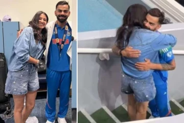 சாம்பியன்ஸ் டிராபி 2025: அனுஷ்கா சர்மாவின் முத்துக்கள் பதித்த டெனிம் ஆடை! விலை தெரியுமா?