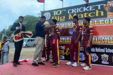 சிகரத்தை நோக்கிய கிரிக்கெட் சுற்றுப்போட்டி : வாகையர் பட்டத்தை வென்றது மட்டக்களப்பு இந்துக் கல்லூரி