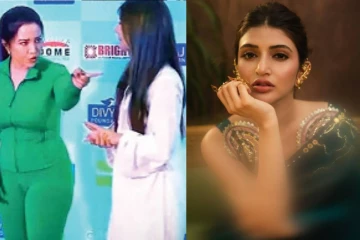 மேடையில் நடிகை ஸ்ரீலீலாவை ஓரமாக நிற்கச்சொன்ன முதல்வர் மனைவி!! ஆவேசமாகும் ரசிகர்கள்..