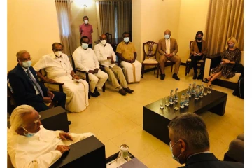 கூட்டமைப்பினரை சந்தித்த ஐரோப்பிய ஒன்றிய குழு