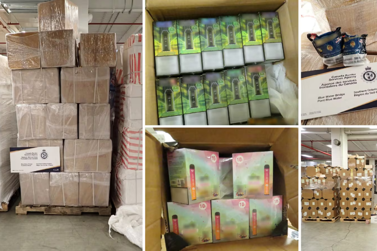 கனடா எல்லையில் பெருந்தொகை சட்டவிரோத புகையிலை பறிமுதல் | Border Officers Intercept 45M Worth Of Contraband கனடா எல்லையில் பெருந்தொகை சட்டவிரோத புகையிலை பறிமுதல் | Border Officers Intercept 45M Worth Of Contraband