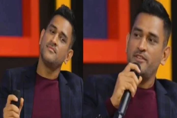 நெறியாளரிடம் தோனி சென்ன டபுள் மீனிங் பதில் : வைரலாகும் வீடியோ