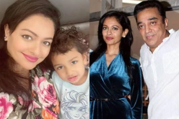 கமலுடன் காதல் கிசுகிசுவில் சிக்கிய நடிகை பூஜா குமார்!! மகளுடன் நீச்சல் குள வீடியோ..