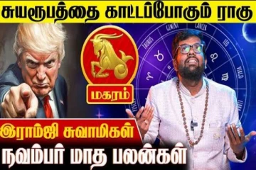 நவம்பர் மாத ராசிபலன்.., மகர ராசிக்கு எப்படி இருக்கும்?