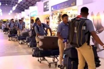 ஆசிய கிரிக்கட் சம்பியன்ஷிப் போட்டிக்காக புறப்பட்ட இலங்கை அணி