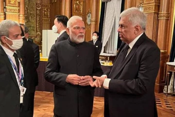 இந்தியப்பிரதமர் மோடி ஜனாதிபதி ரணில் சந்திப்பு!