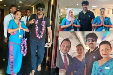 இலங்கையில் பிரபல தமிழ் நடிகருக்கு கிடைத்த வரவேற்பு: வைரலான வீடியோ